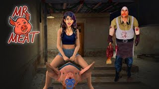 Mahi Escaped MR MEAT House Riding Pig