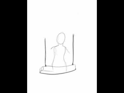 Girl on a Swing [Speed Drawing]