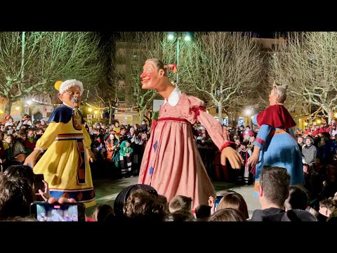 Ball dels Gegants Bojos (Carnaval de Solsona Dissabte Nit 26 febrer 2022)