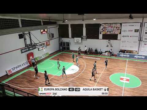 U17 ecc.   Europa Bolzano vs Aquila Basket - 22/10/2023