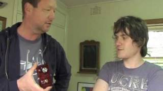 Video thumbnail for Dazatronyx: (interview and demo) Class A Germanium Amplifier with Strat to Laney VC50 by Brett Kingman