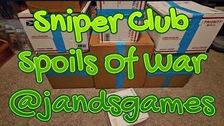 SniperClub Spoils of War Join me this Sunday morning for an exclusive unboxing!