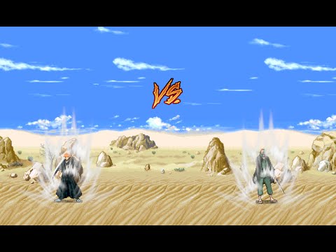 Ichigo Kurosaki vs Urahara Kisuke [Sprite Animation]