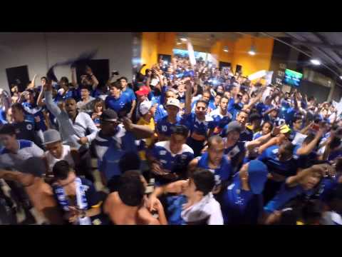 Pós Jogo Cruzeiro 2x1 Internacional. Mais um show da torcida celeste