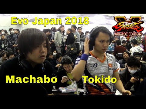 SFV AE - Evo Japan 2018 | Tokido VS Machabo