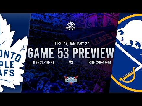 Toronto Maple Leafs vs Buffalo Sabres Game 53 Preview: Lineups, Goaltenders, & Best Bets