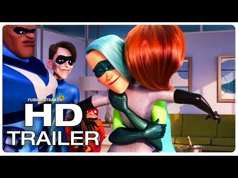 INCREDIBLES 2 Movie Clips (NEW 2018) Superhero Movie HD
