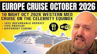 Huge Celebrity Equinox Deal! 10-Night Mediterranean Cruise from Barcelona in 2026