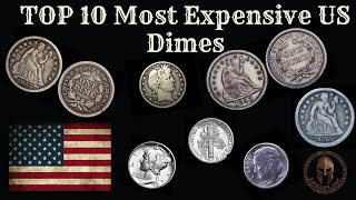 Top 10 Most Expensive US Dimes
