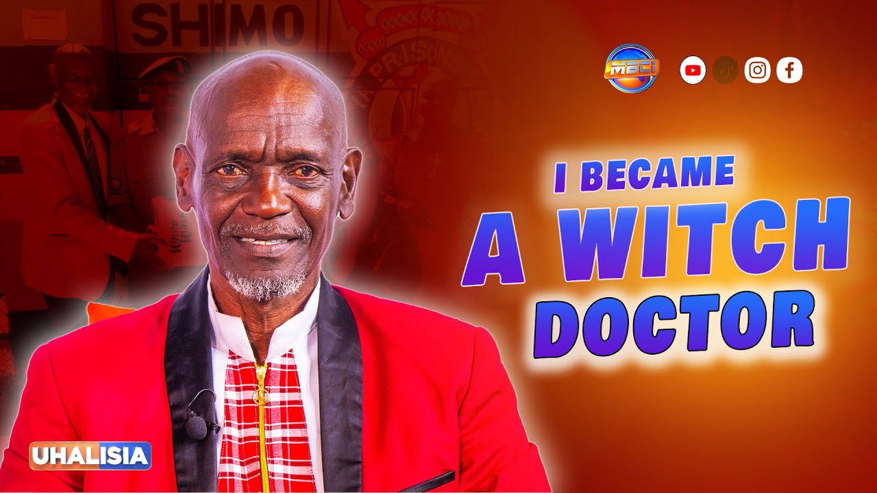 David Karanja sharing his testimony on MBCI TV Kenya's Uhalisia programme