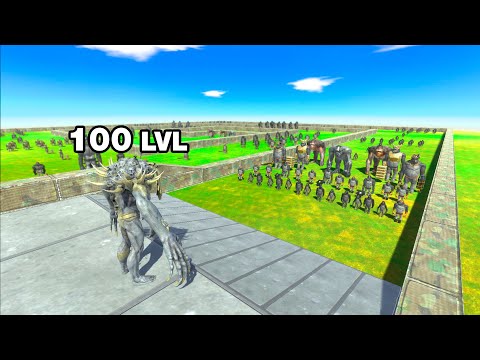 Scourge Vs Primates DeathRun - Animal Revolt Battle Simulator