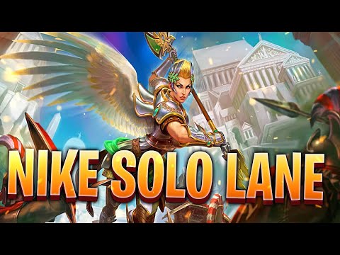 NIKE SOLO LANE BUILD - Smite Conquest