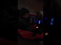 Thomas Riding In His Car