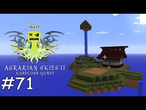 Minecraft Agrarian Skies 2 - E71 - BeeNA und Chocolate Milk Quests [deutsch]