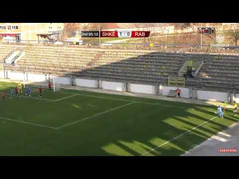 Skendija - Rabotnicki 1-0, Zahov great save in the 96. minute