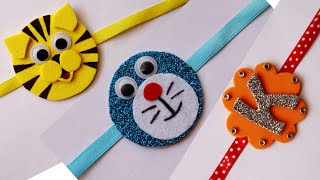 3 Rakhi From Foam Sheet/How to make Rakhi from Foam Sheet/Rakhi Making Ideas #rakhiathome