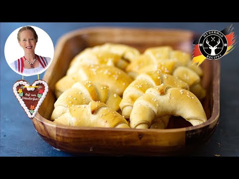 Beer Crescent Rolls - German Bierhörnchen ✪ MyGerman.Recipes
