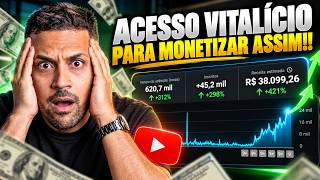 A maior Loucura que Já fiz pra você monetizar um Canal Dark ainda em 2026