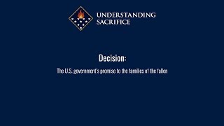 Decision: The U.S. government's promise to the families of the fallen