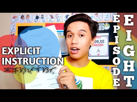 Writing a Lesson Plan Using Explicit Instruction: Lesson Plan Tutorial Series