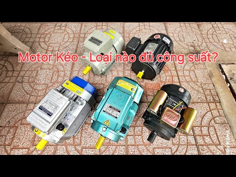Cách chọn motor kéo đủ ngựa