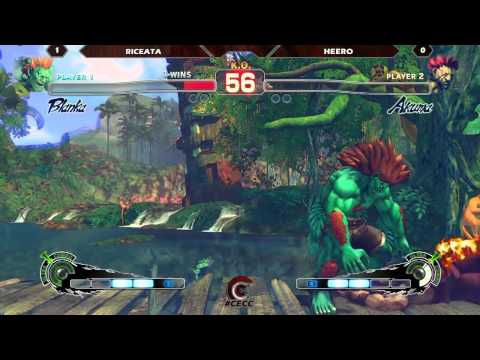 CECC Day 1 - SSF4AE2012 Top 16 to Top 8 - Riceata vs Heero