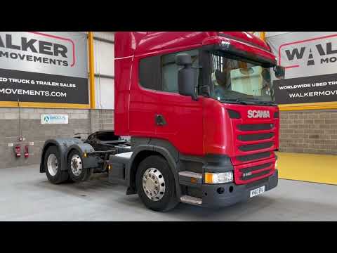 New In Stocklist For Sale: SCANIA R440 HIGHLINE 6X2 TRACTOR UNIT – 2013 – YH63 BVL