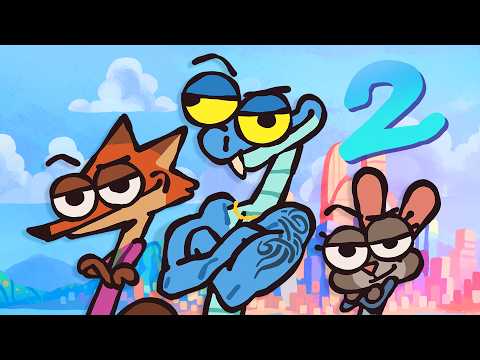 The Ultimate "Zootopia 2" Recap Cartoon