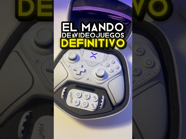 Vídeo relacionado con Turtle Beach Victrix Pro BFG Reloaded Blanco Mando modular inalámbrico para PS5 y PS4. Con licencia oficial de PlayStation para jugadores competitivos y de esports