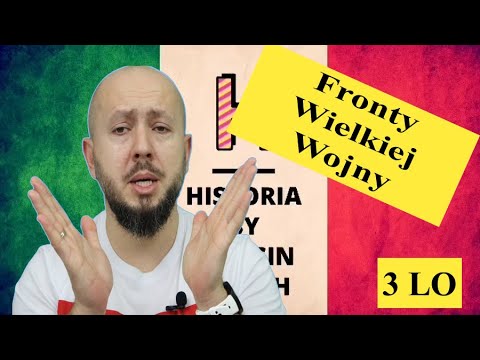 Klasa 3 LO- Fronty wielkiej wojny. Wojna błyskawiczna, pozycyjna i manewrowa- gdzie się toczyły?