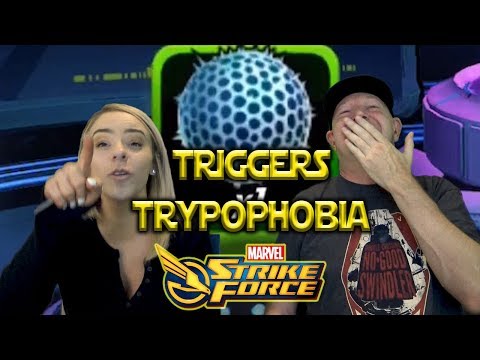 Orb Opening Triggers Emily's Trypophobia - Marvel Strike Force - MSF
