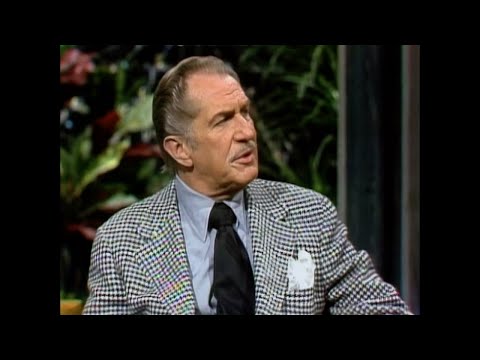 VINCENT PRICE - Tonight Show with Johnny Carson  (1974)