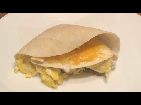 Keto breakfast quesadilla
