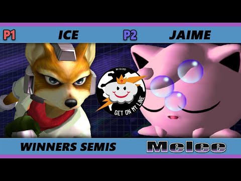 GOML Online 2021 Winners Semis - Ice (Fox) Vs. Jamie (Puff) SSBM Melee Tournament