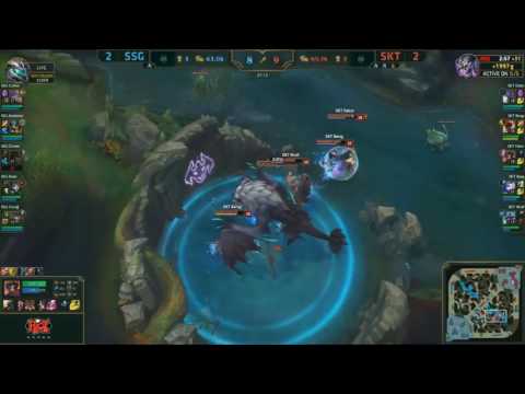 SSG Crown Cassiopeia VS SKT Faker Viktor Game 5 Highlights   S6 World Championship Final   YouTube
