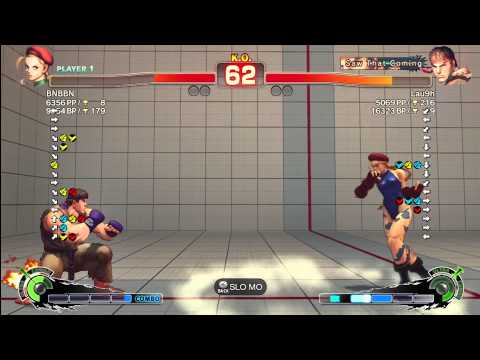 Banbaban (Cammy) vs. Laugh (Ryu) - SSF4 AE 2012 Ranked Match