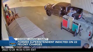 Former Lowndes Co. superintendent indicted on felony charges
