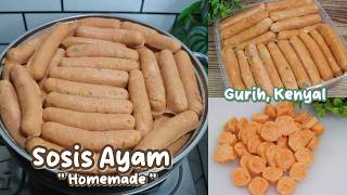 Download lagu RESEP SOSIS AYAM WORTEL HOMEMADE, Enak dan Lebih Sehat! mp3
