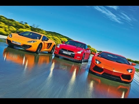 McLaren, Nissan, Lamborghini - fascinating super sports cars