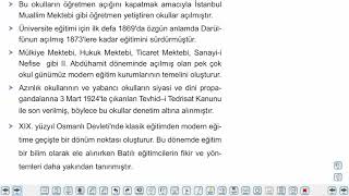 Eğitim Vadisi 11.Sınıf Tarih 13.Föy Nüfus Politikası ve Demografik Güç Konu Anlatım Videoları