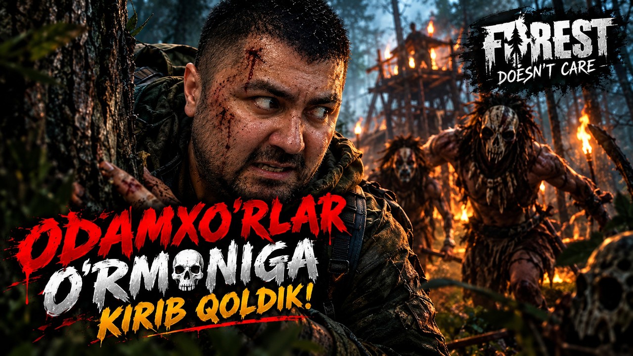 💀 ODAMXO‘RLAR O‘RMONIGA KIRIB QOLDIK! ➔ Forest Doesn’t Care #1