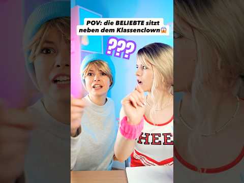 POV: die BELIEBTE sitzt neben dem Klassenclown 😱 TW: Schmatzen ⚠️