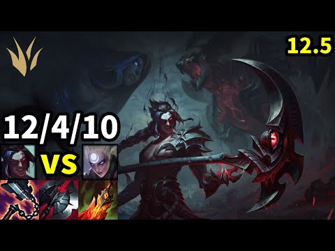 Kayn Jungle vs Diana - KR Master | Patch 12.5