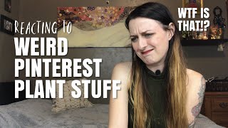 Reacting to Pinterest Plant Hacks | Collab with My Clean Leaves