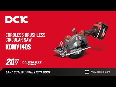 DCK KDMY140S Cordless Brushless Circular Saw