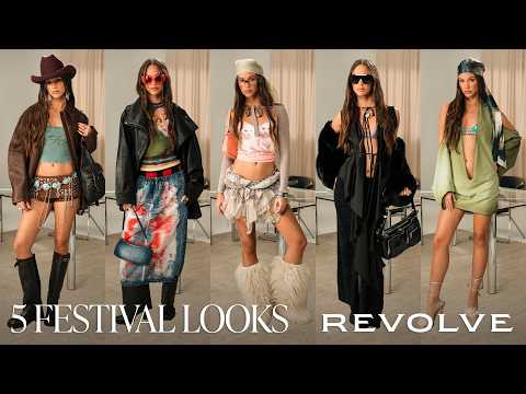 Katie Qian Styles Festival Season Her Way | 5 Festival Looks | REVOLVE