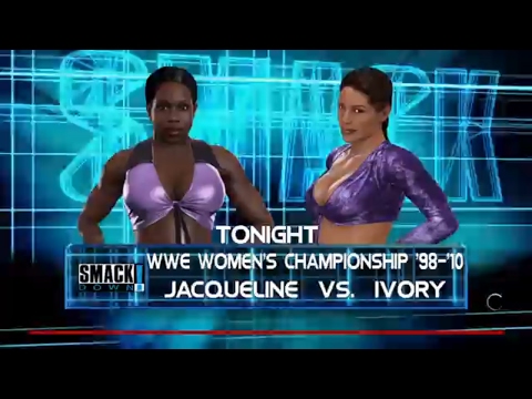 WWE 2K17 jacqueline vs ivory - women's chapionship 98-10 - new hall of fame pack