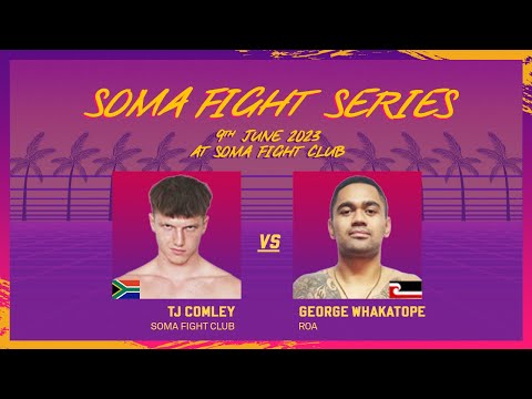 SOMA FIGHT SERIES 9 - Fight #5 (Boxing) George Whakadope v TJ Comley Boxing