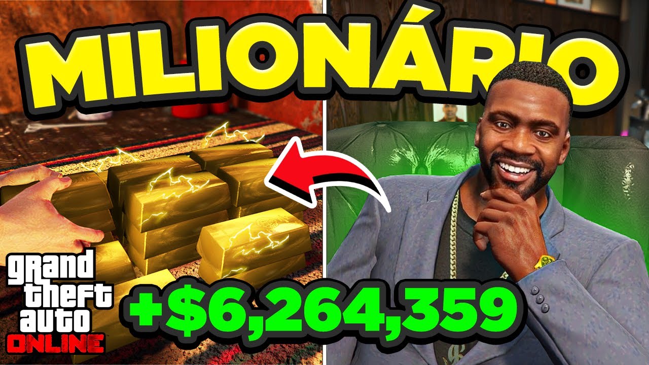 ESSA É A MELHOR ROTINA DE FARM PARA JOGADOR SOLO NO GTA ONLINE!!!