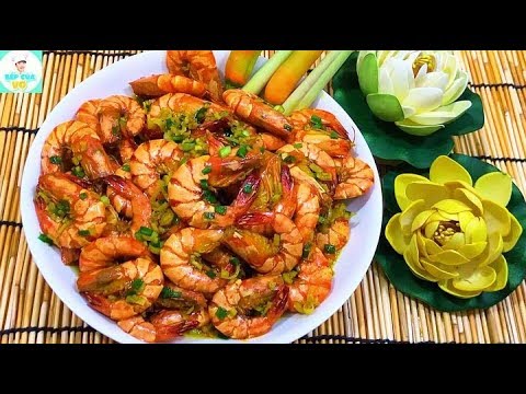 Tôm xào sả ớt